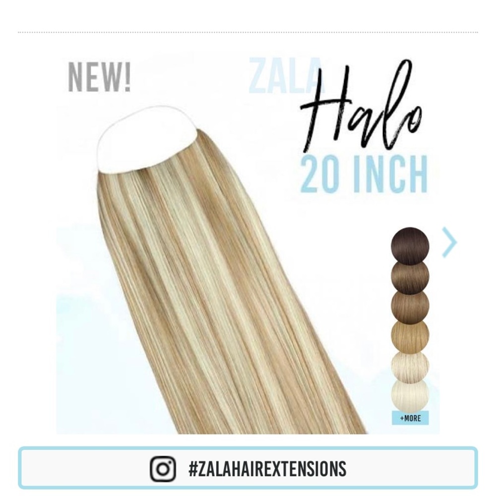 Zala 100% Human Hair Extension 20” Halo